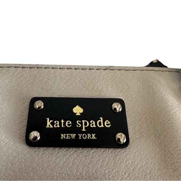 Kate Spade Berkeley Lane Quinn Tote Colorblock Black and White - Picture 2 of 15